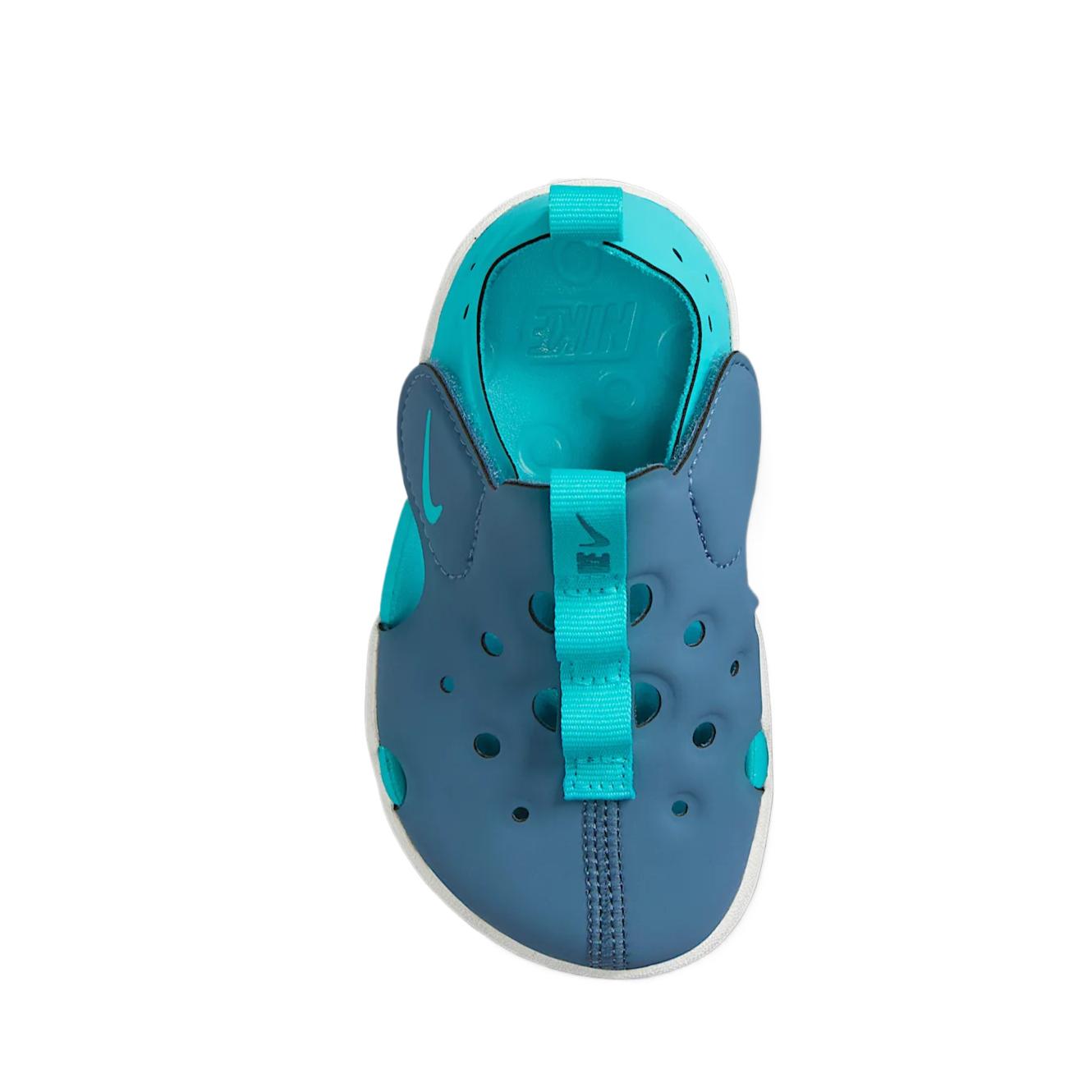 Nike Sunray Protect 4 Low Top детские сандалии Blue Infant And Toddler — фото 4