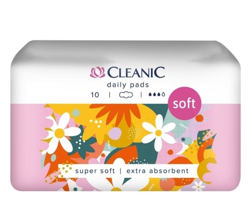 

Cleanic Soft Day гигиенические салфетки, 10 шт.