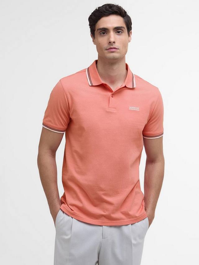 

Хлопковая поло Ethan International Barbour