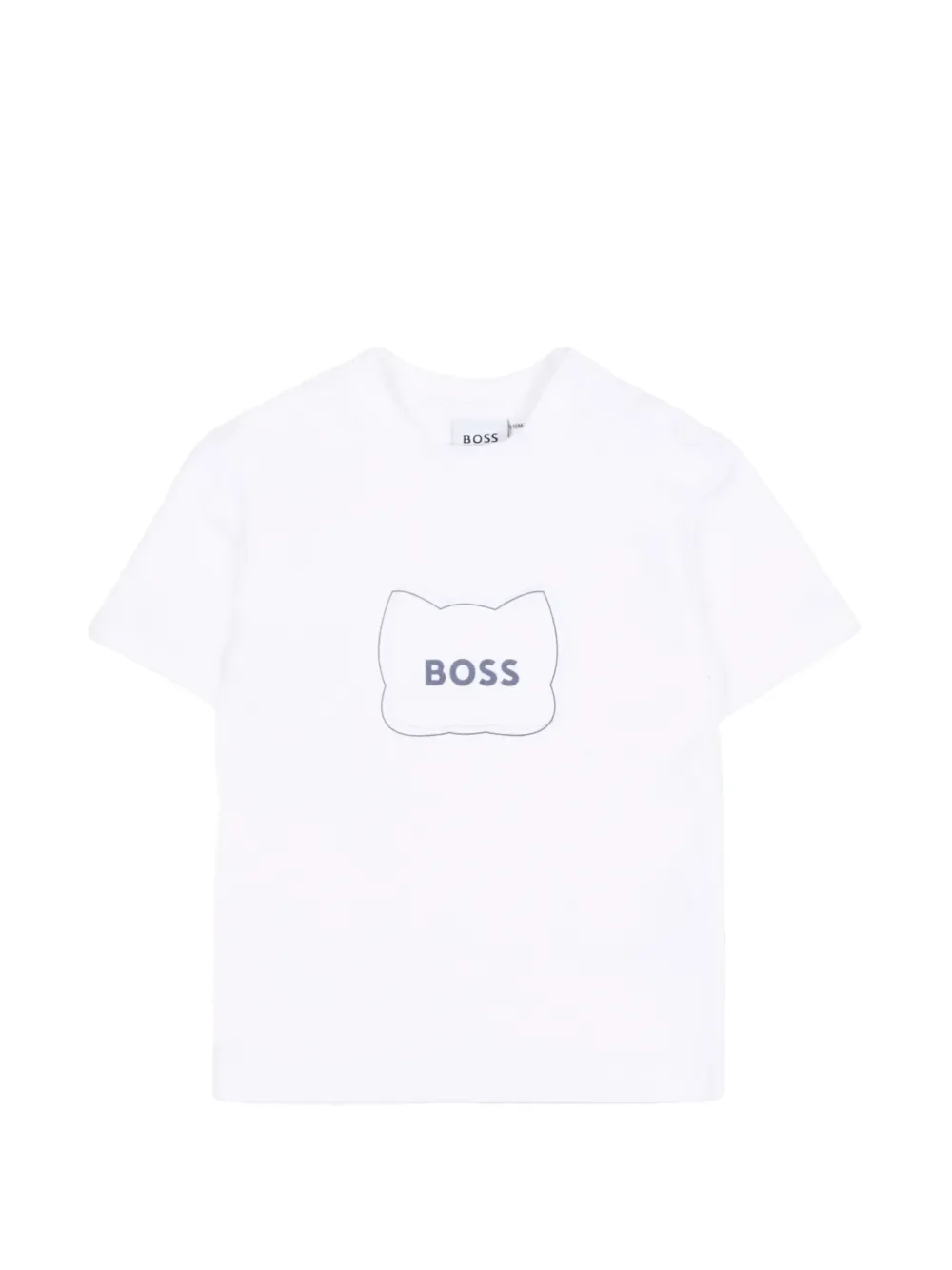 Комплект из шорт и худи BOSS Kidswear, синий — фото 4