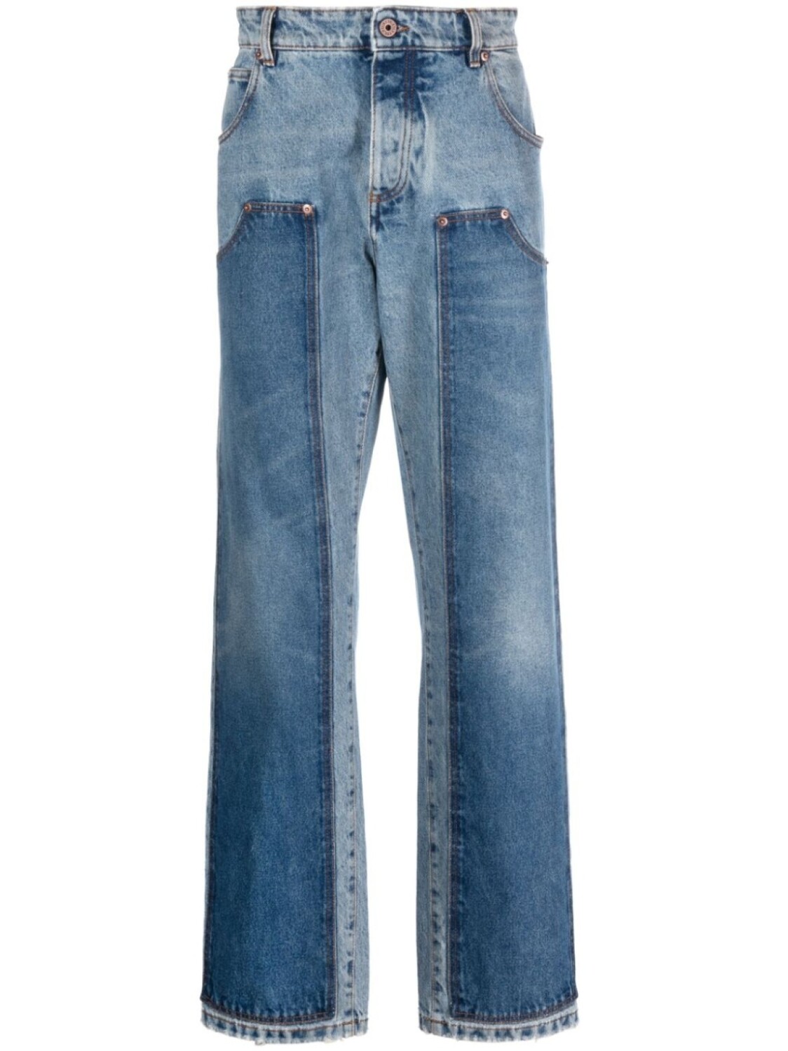 

Balmain прямые джинсы, синий