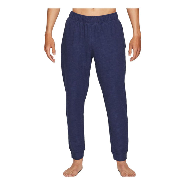 

Брюки men's yoga dri-fit solid color quick dry lacing casual sports pants/trousers/joggers deep navy blue Nike, мультиколор