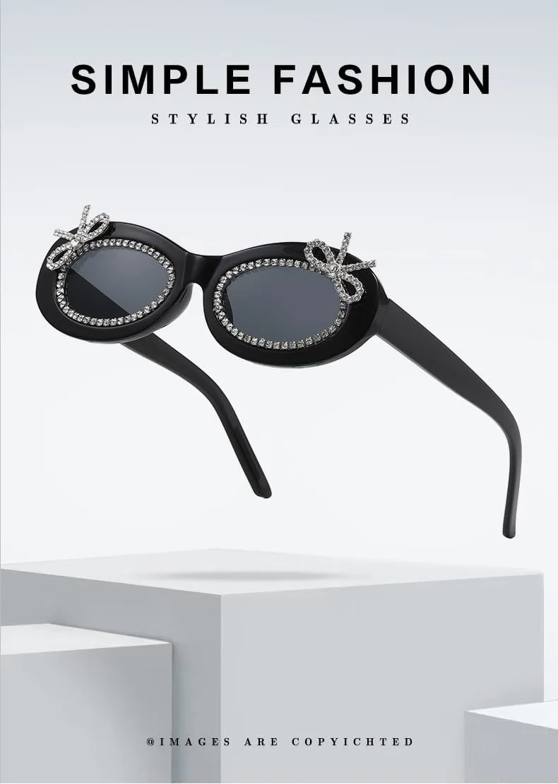 

Солнцезащитные очки в европейском и американском стиле с бриллиантовой инкрустацией, персонализированные солнцезащитные очки в уличном стиле-1 GJKTFNJIF, 1