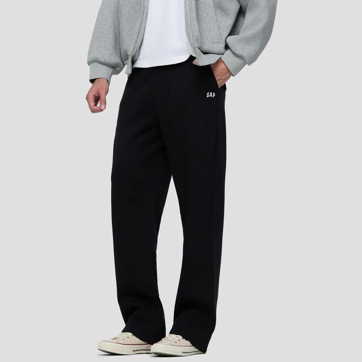 Повседневные брюки Unisex Moderate Sweatpants GAP, светло-серый 2 — фото 4