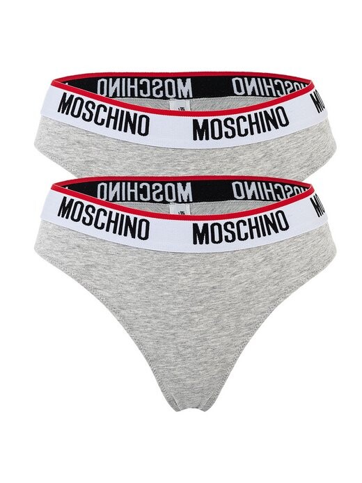 

Трусы, упаковка из 2 шт. Love Moschino, серый