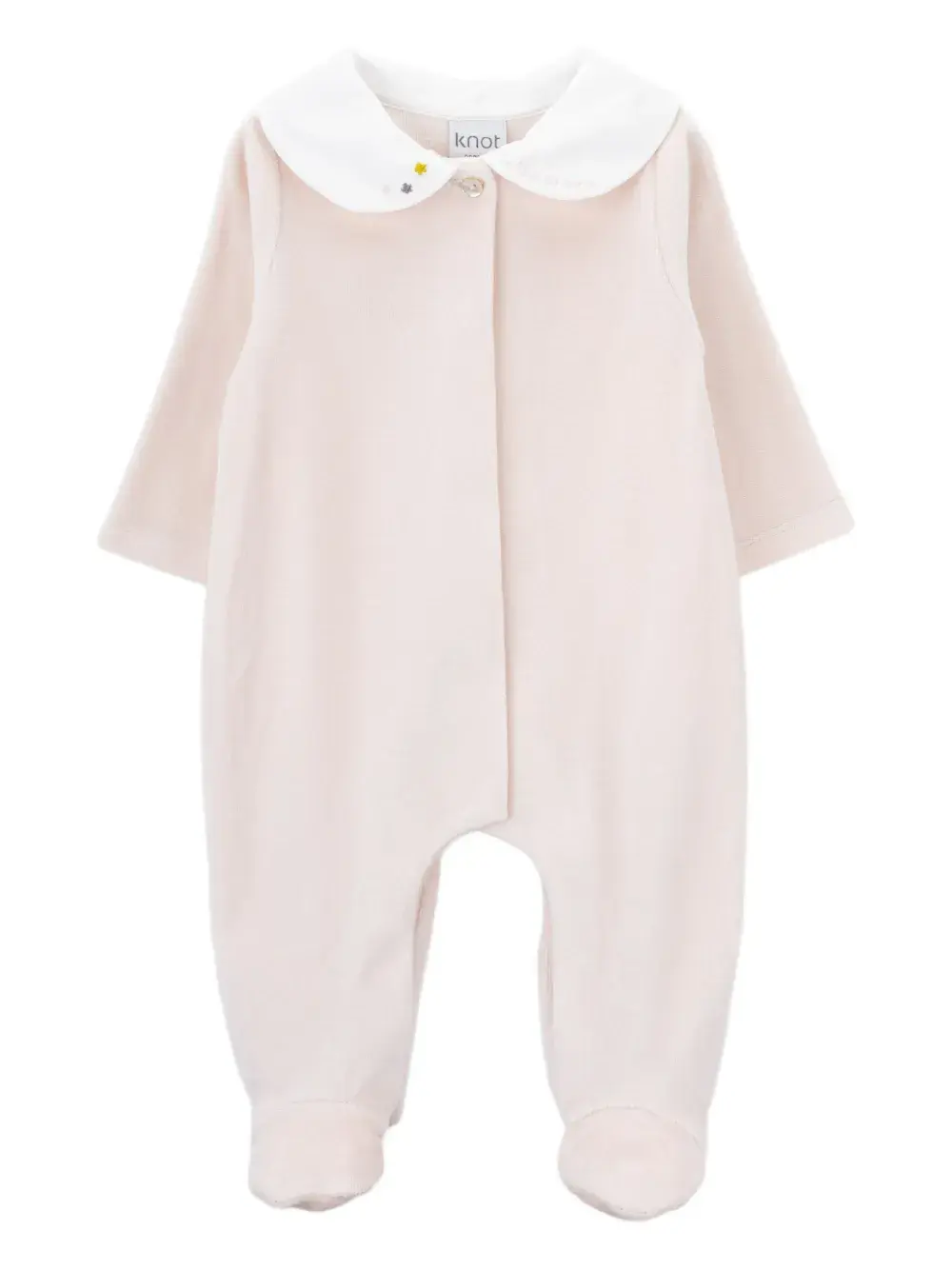 

Комбинезон для новорожденного Pink Space с вышивкой Knot, розовый