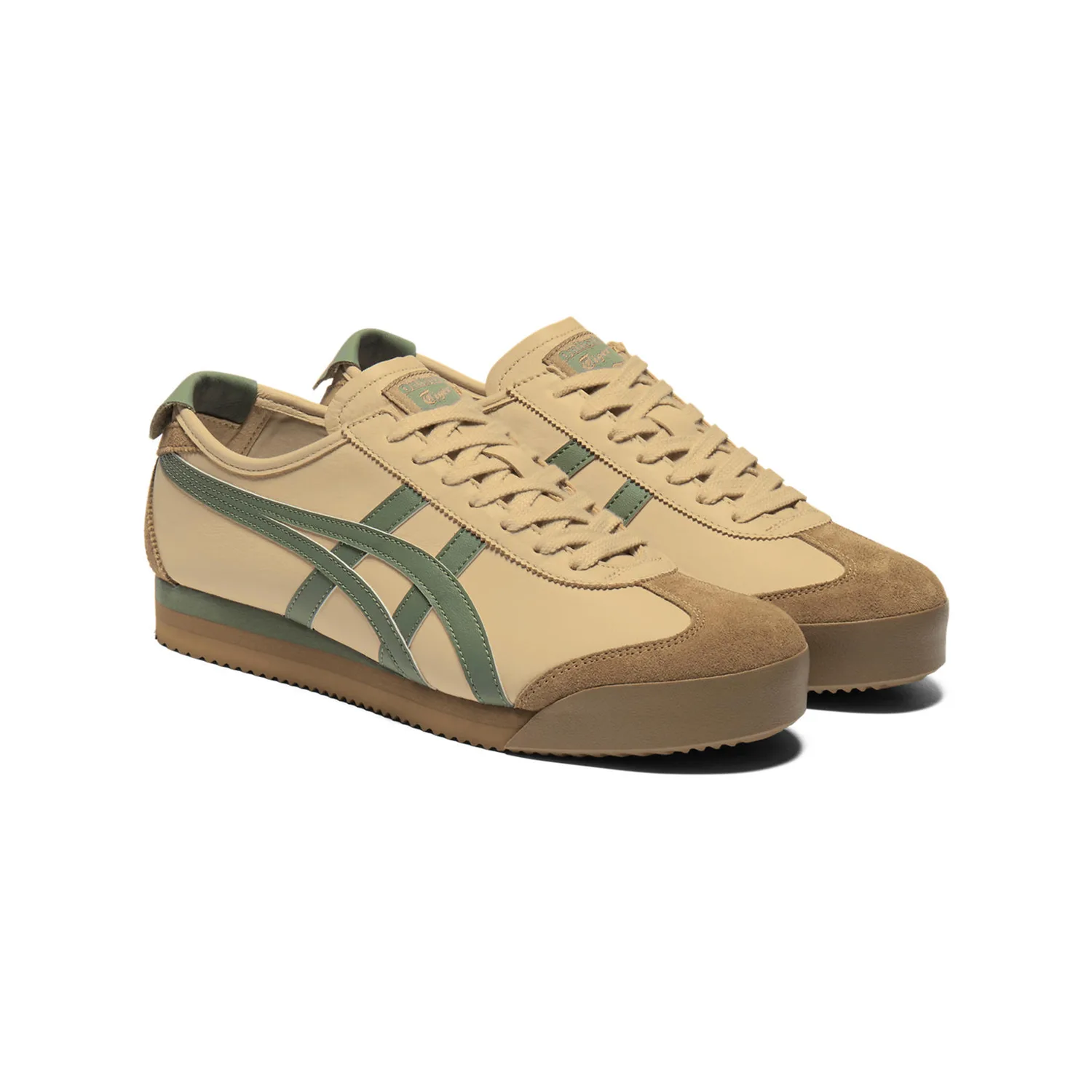 Onitsuka Tiger Mexico 66 Coverage Support Casual Shoes Unisex Brown — фото 4