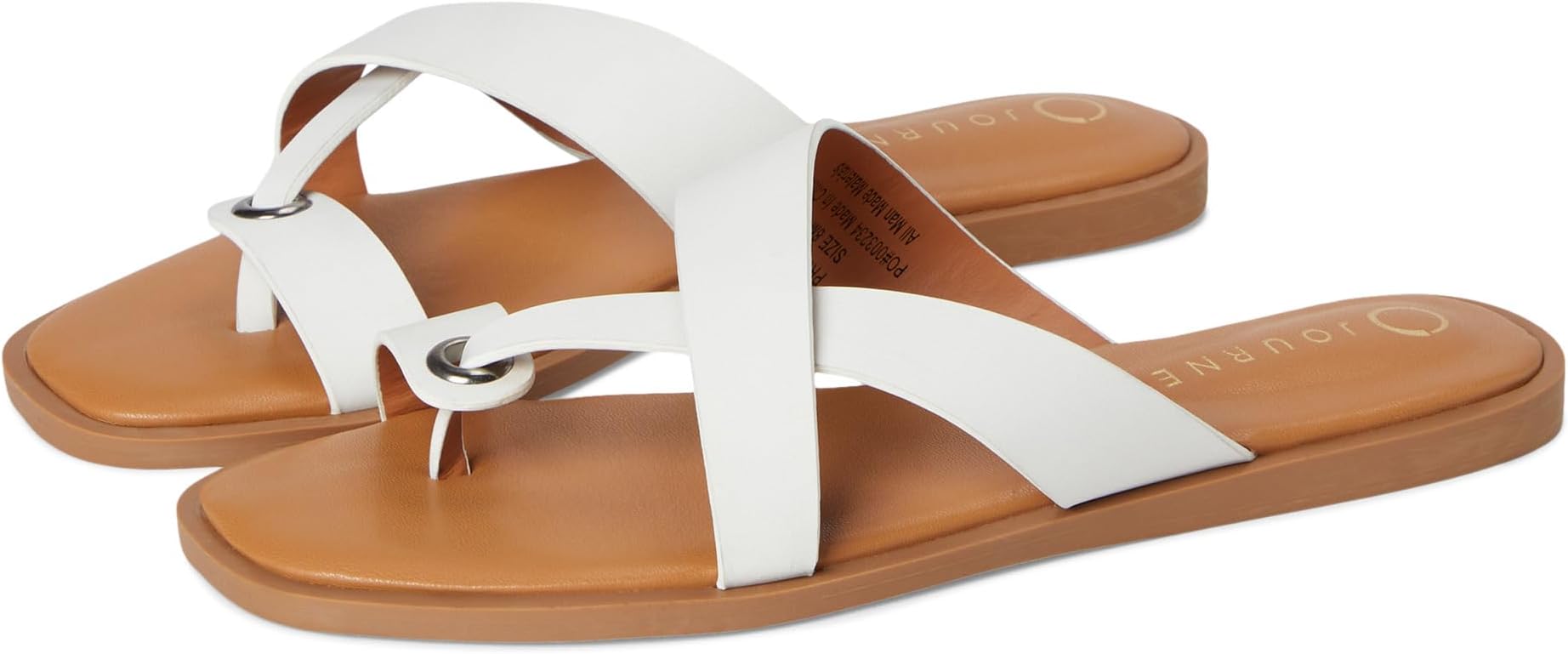 Сандалии Journee Collection Prizzie, цвет Bone