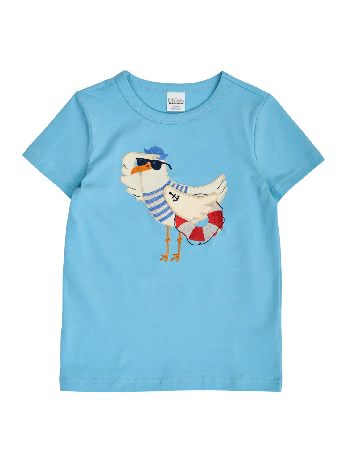 Футболка Fred S World By Green Cotton, синий