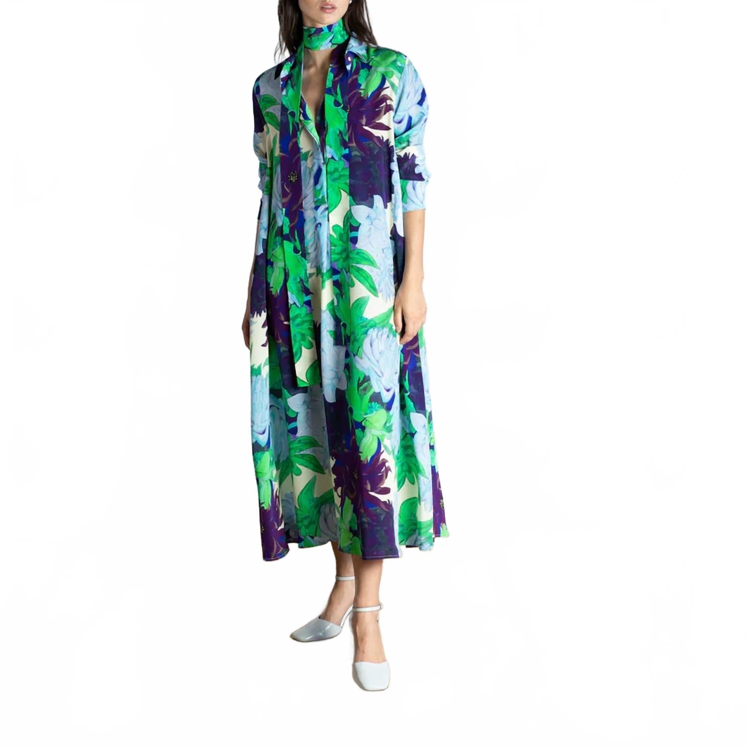 

Цветочное платье-рубашка Psophia, Floral