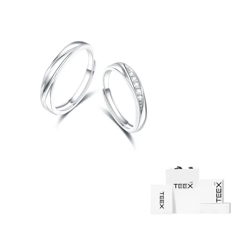 

TEEX Кольцо из серебра 999 пробы унисекс S 999