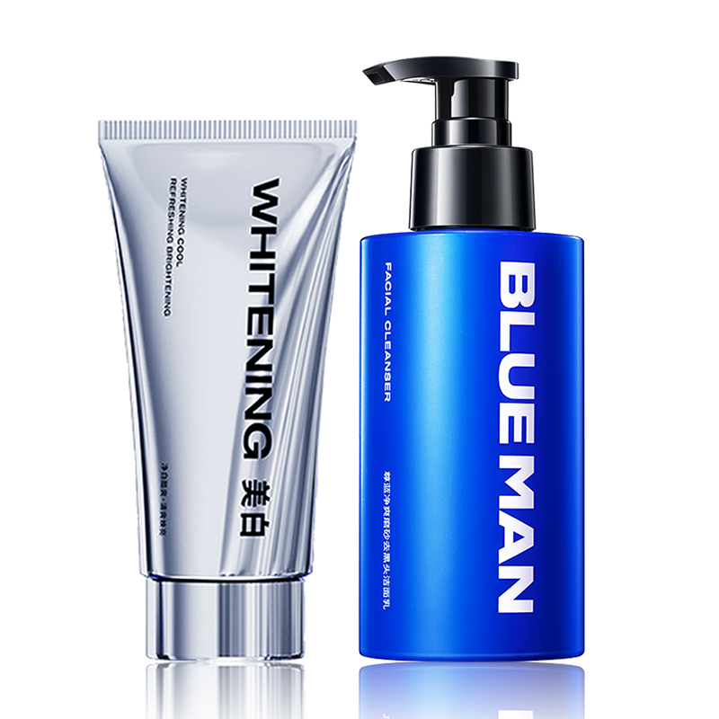 

Матовые наборы для ухода за кожей с контролем жирности увлажняющие и питающие BLUE MAN