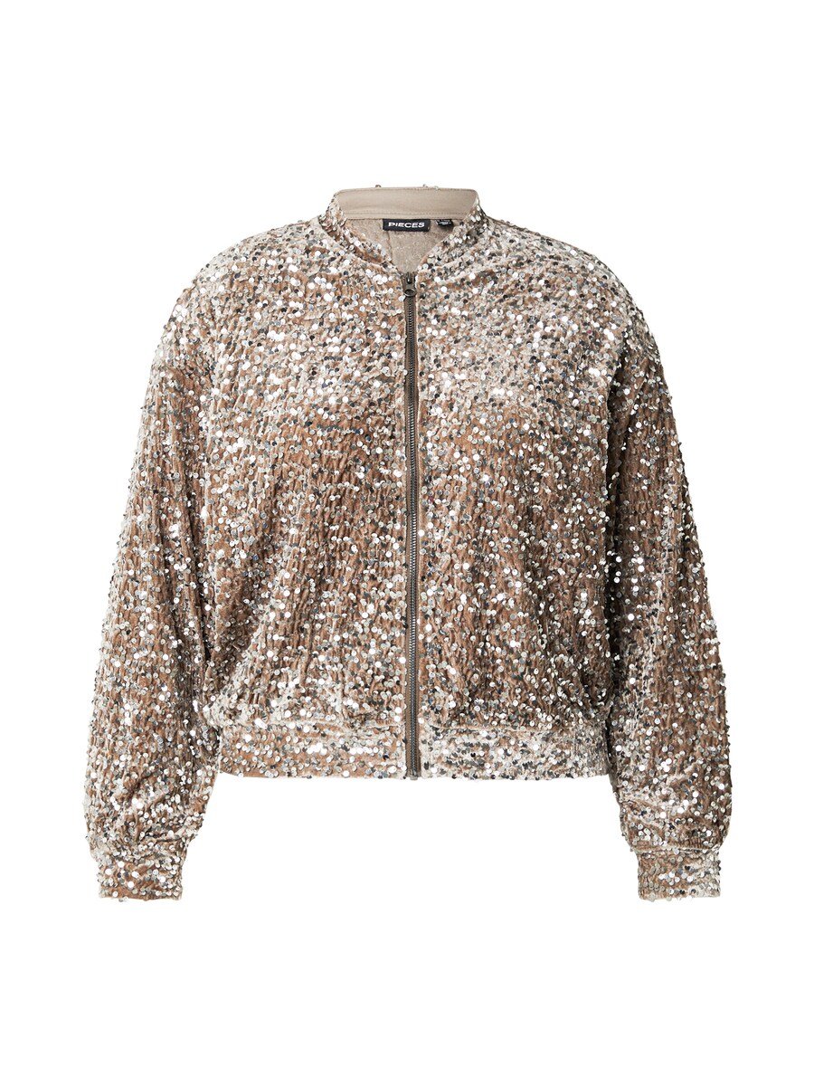 

Всесезонная куртка PIECES Curve Between-Season Jacket PCKAM, темно-коричневый