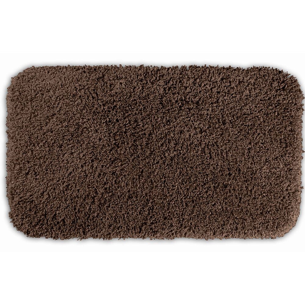 

Коврик-гирлянда Serendipity Solid Shag 30x50 Коврик для ванной Garland Rug, цвет Chocolate