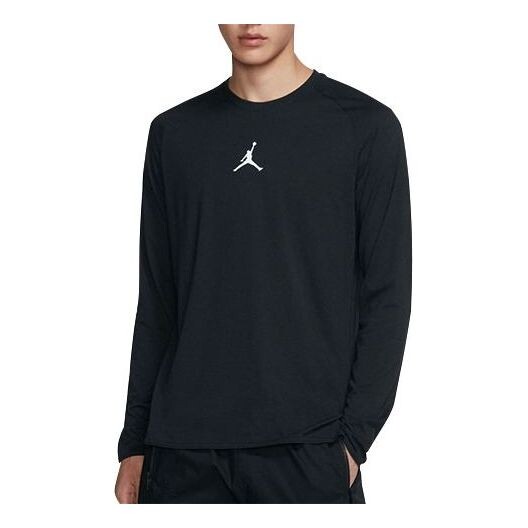 

Футболка 25 alpha dri fit с принтом на спине и длинными рукавами Air Jordan, черный