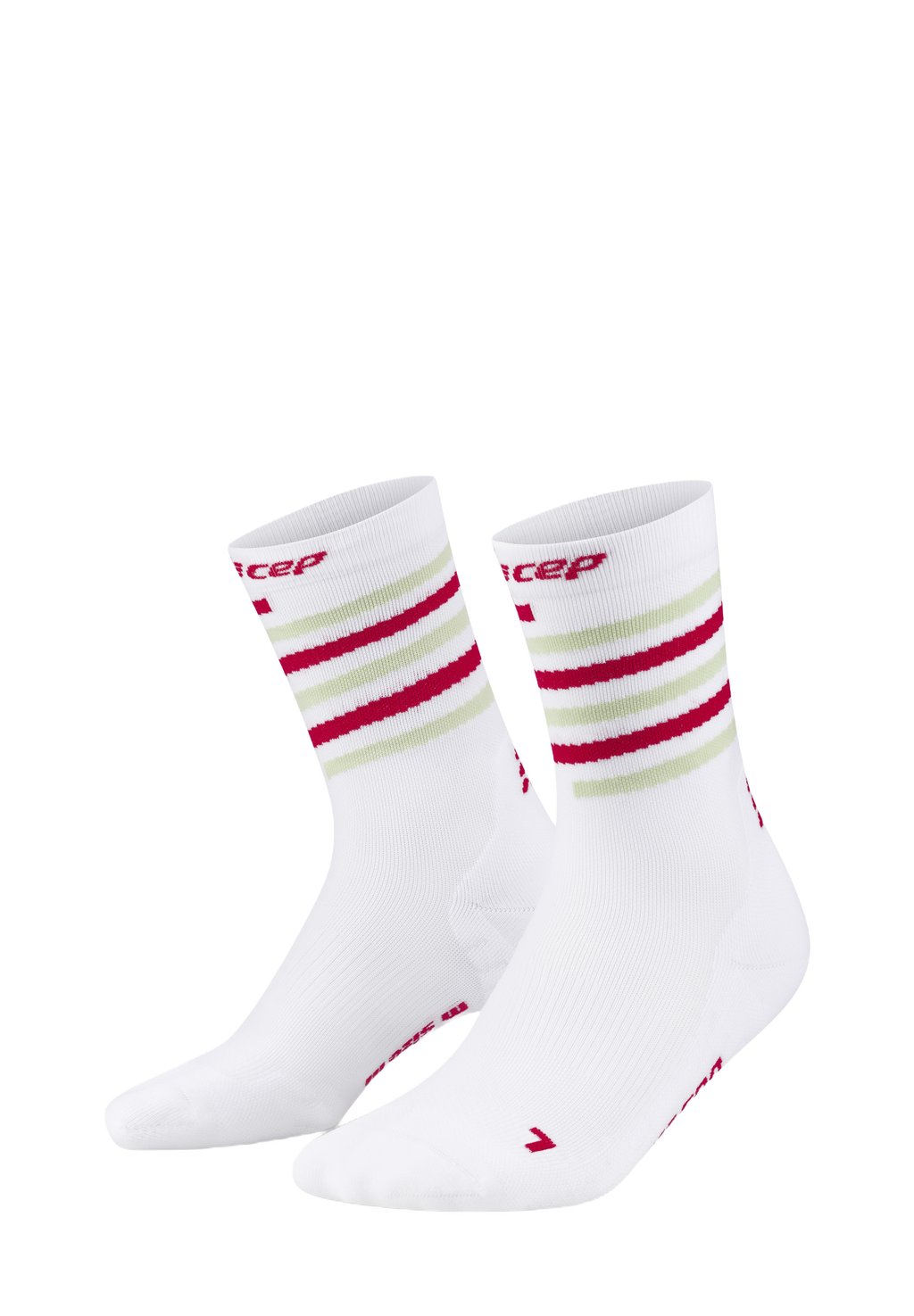 

Спортивные носки THE RUN LIMITED MID CUT CEP, белый