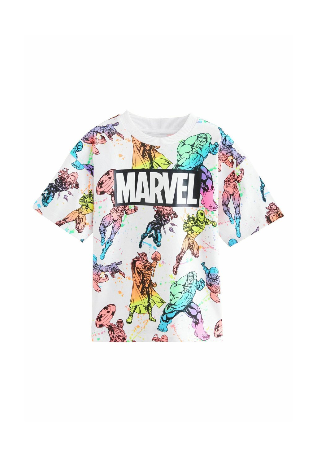 

Футболка с принтом MARVEL AVENGERS LICENSE SHORT SLEEVE Next, белый