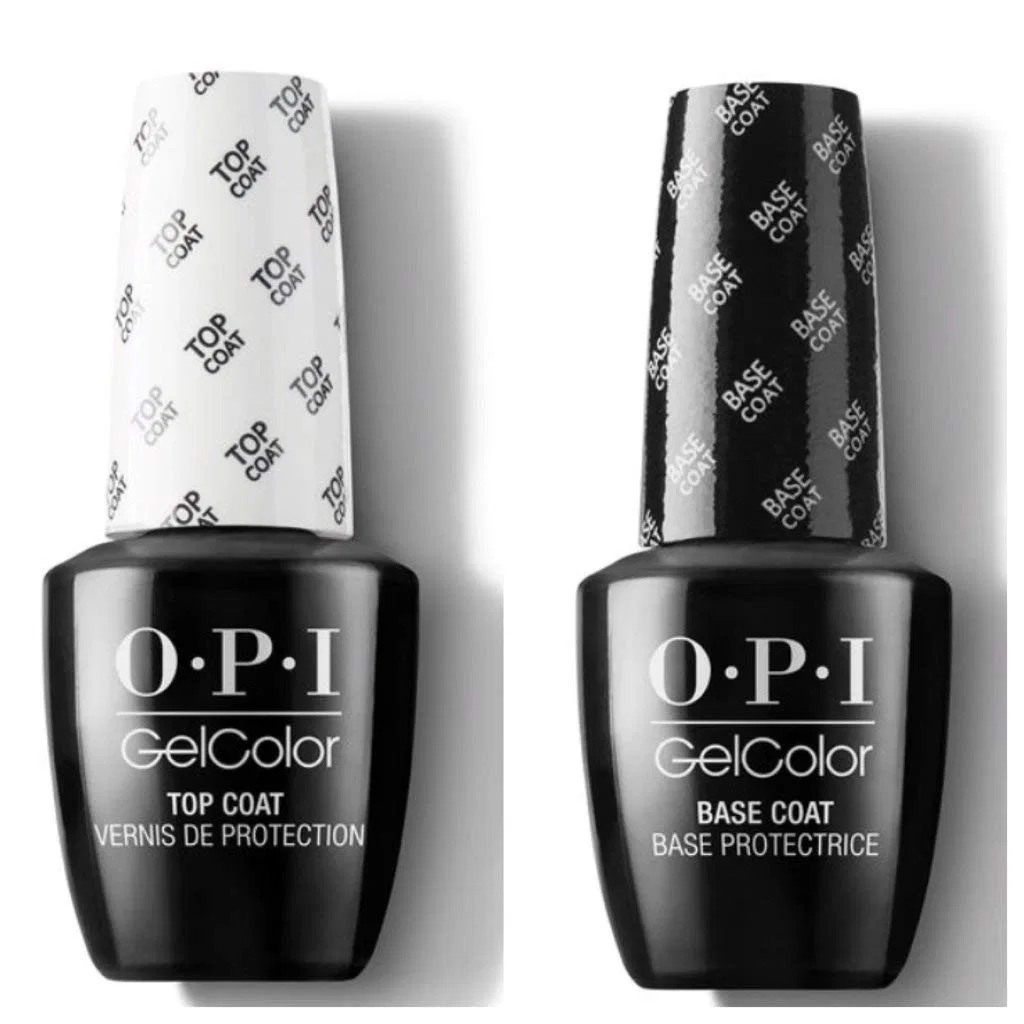 Полуперманентный гель-лак GELCOLOR Opi, 5 мл, база + топ Gelcolor, Opi Colour Gel Base + Top Coat