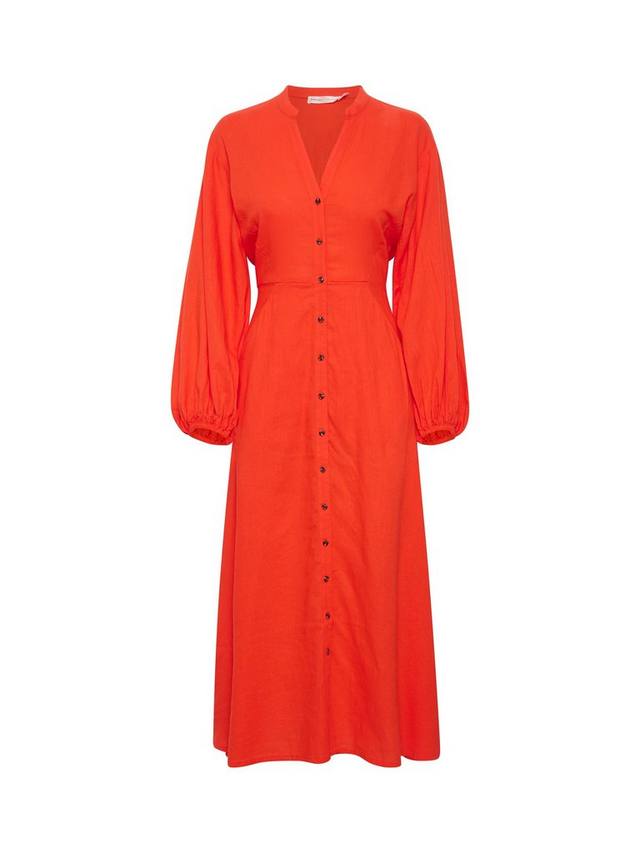 

Платье миди с укороченным рукавом pattie InWear, цвет Cherry Tomato