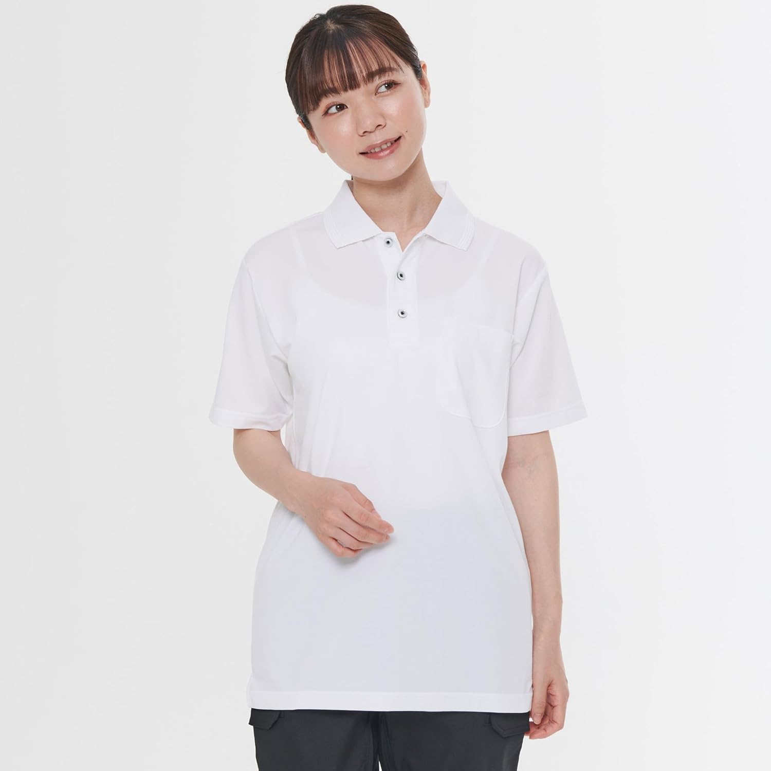 

Поло San-S JB51450, влагоотводящая, белое, размер 5L Sun-S