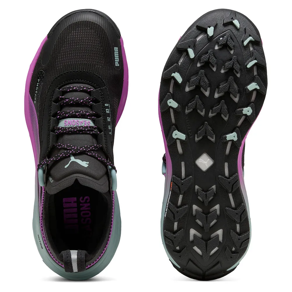 Беговые кроссовки Puma Voyage Nitro 3 Tech, черный — фото 2