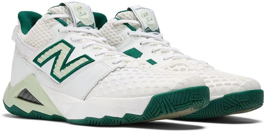 Кроссовки теннисные New Balance Coco CG2, White/Marsh Green — фото 4