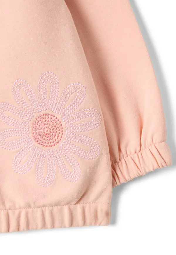 Толстовка на молнии с цветочным принтом и классическим кроем Ovs, Light Pink — фото 4