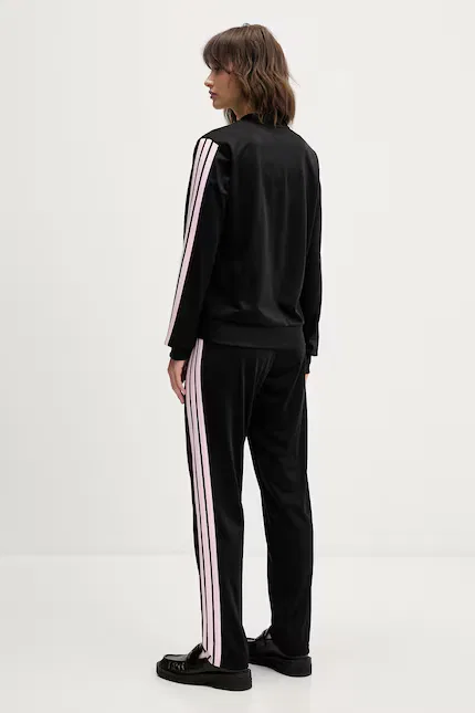 Спортивный костюм из переработанного полиэстера Essentials Adidas, черный — фото 4