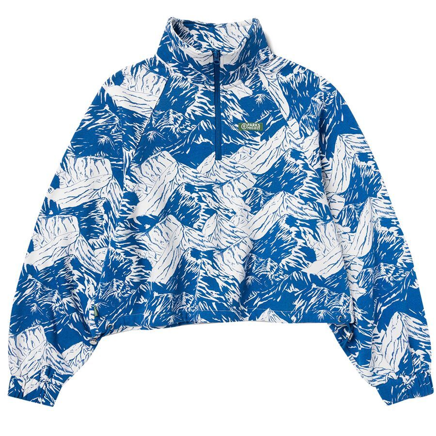 

Женская флисовая толстовка Denali Aerial с застежкой-молнией на четверть длины Parks Project Parks Project, Multi Color