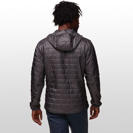 

Утепленная куртка Nano Puff с капюшоном мужская Patagonia, цвет Forge Grey