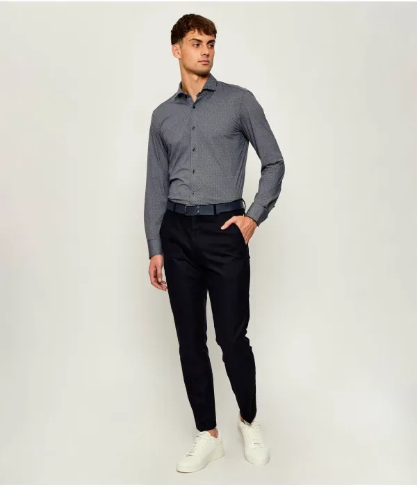 Футболка P-HANK-spread-C1-222 slim fit Boss, темно-синий — фото 2