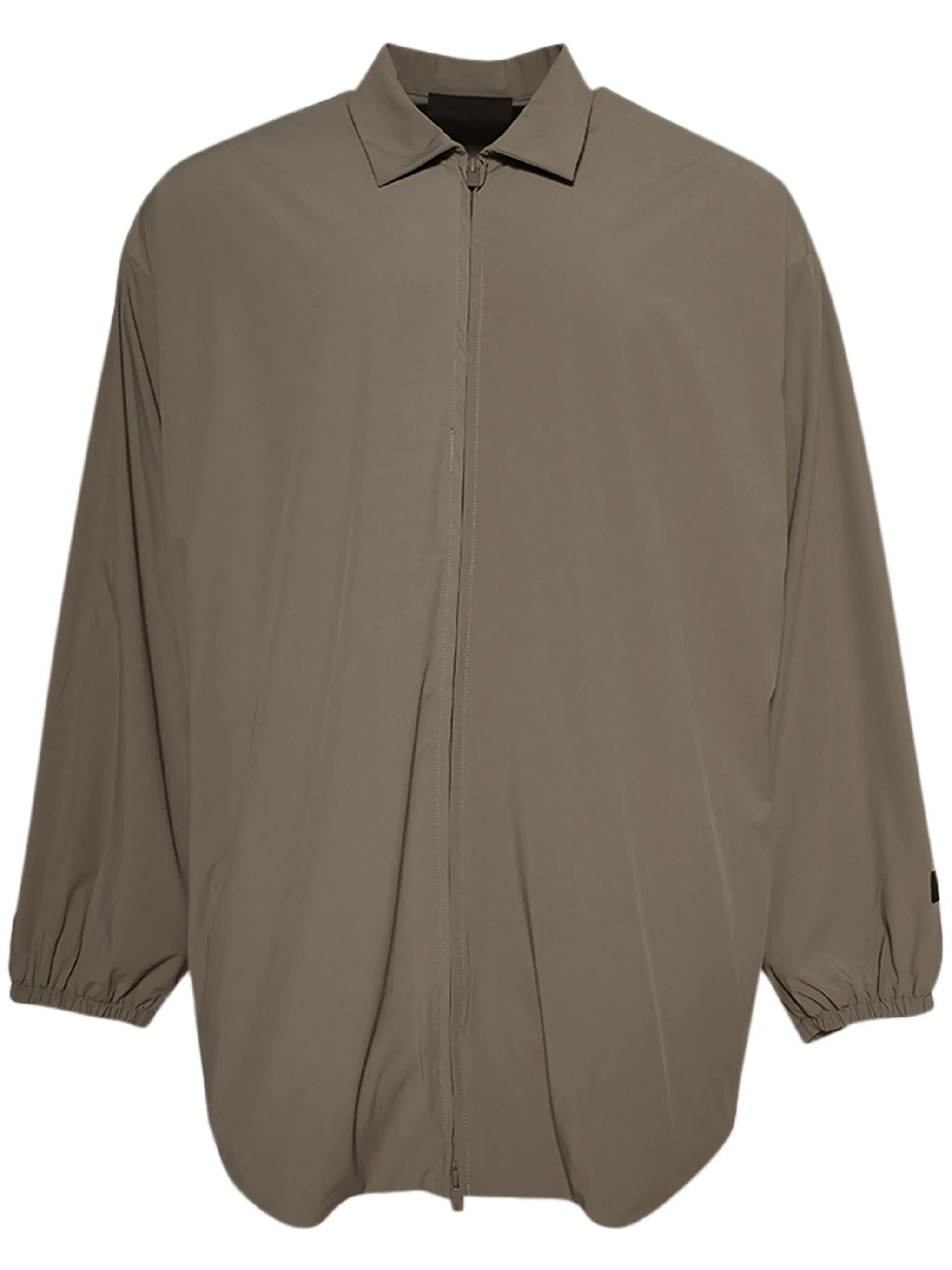 

Рубашка с нашивкой-логотипом Fear Of God Essentials, коричневый