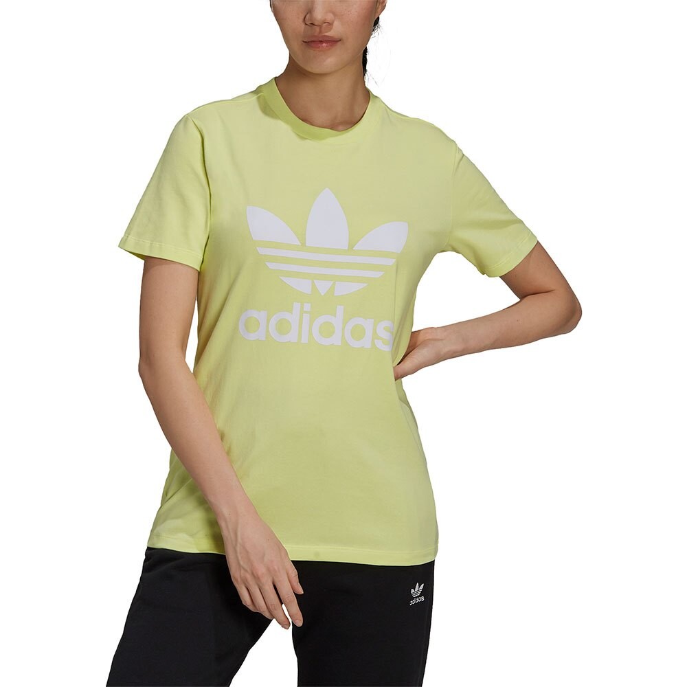 

Футболка adidas Originals Trefoil, желтый