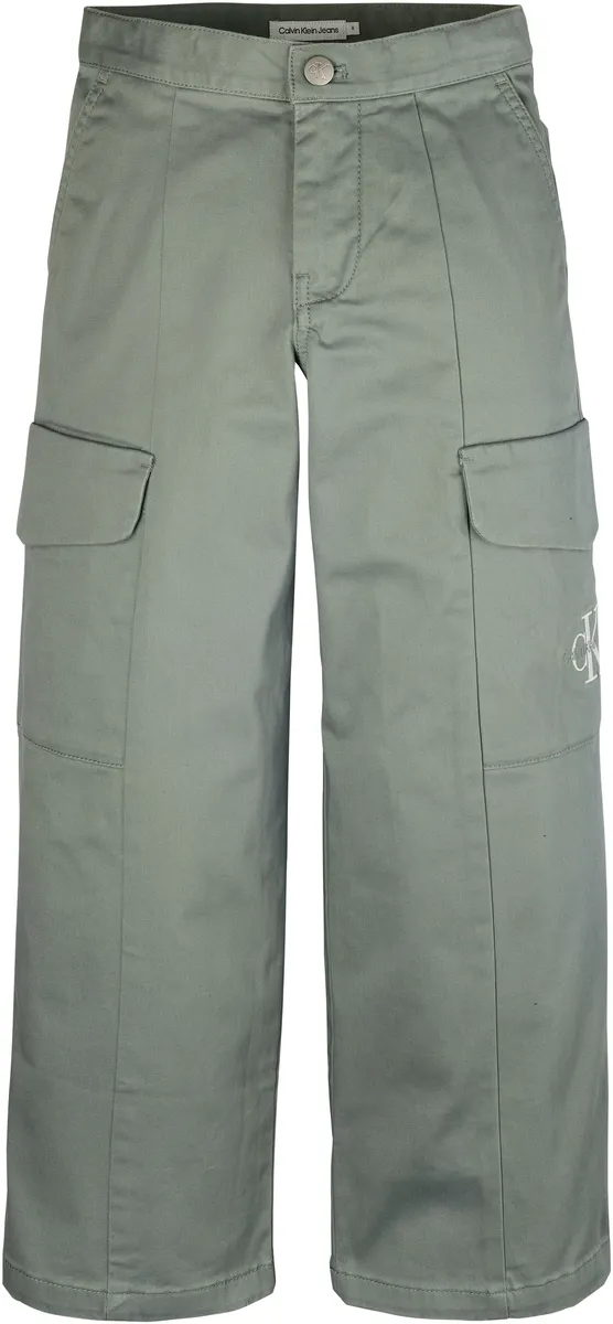 

Брюки-карго Calvin Klein Jeans "CLEAN UTILITY CARGO PANTS", для детей до 16 лет, цвет Meteor Green