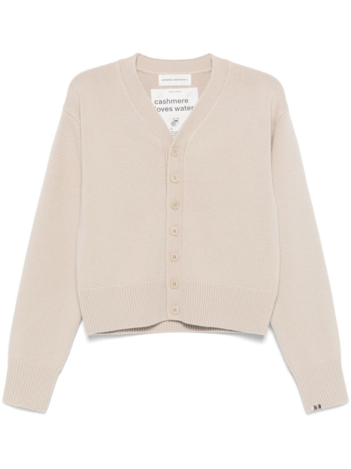 

Кардиган N°309 Clover Extreme cashmere, нейтральный цвет