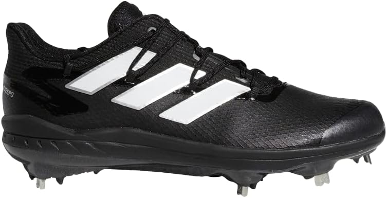 Бутсы Adidas Men's Adizero Afterburner 8, белый/черный — фото 2