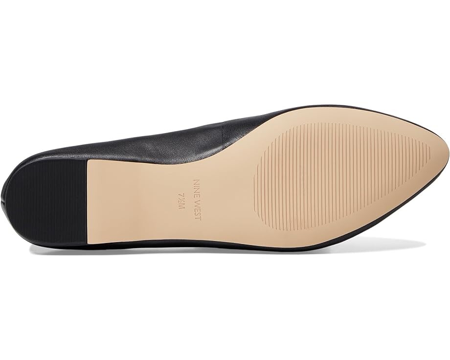 Туфли на плоской подошве Nine West SpeakUp Flat, цвет Black Leather — фото 3