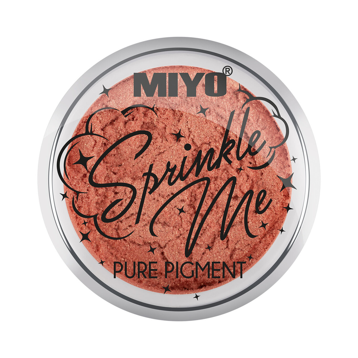 

Рассыпчатые тени для век 03 нюдовый сахар Miyo Sprinkle Me Pure Pigment, 1,5 гр