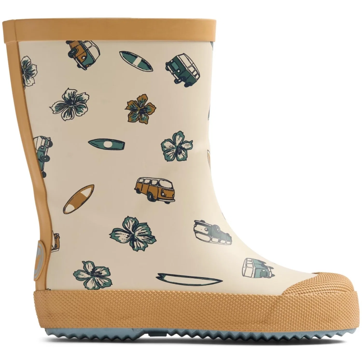 Резиновые сапоги Wheat Muddy бежевого цвета