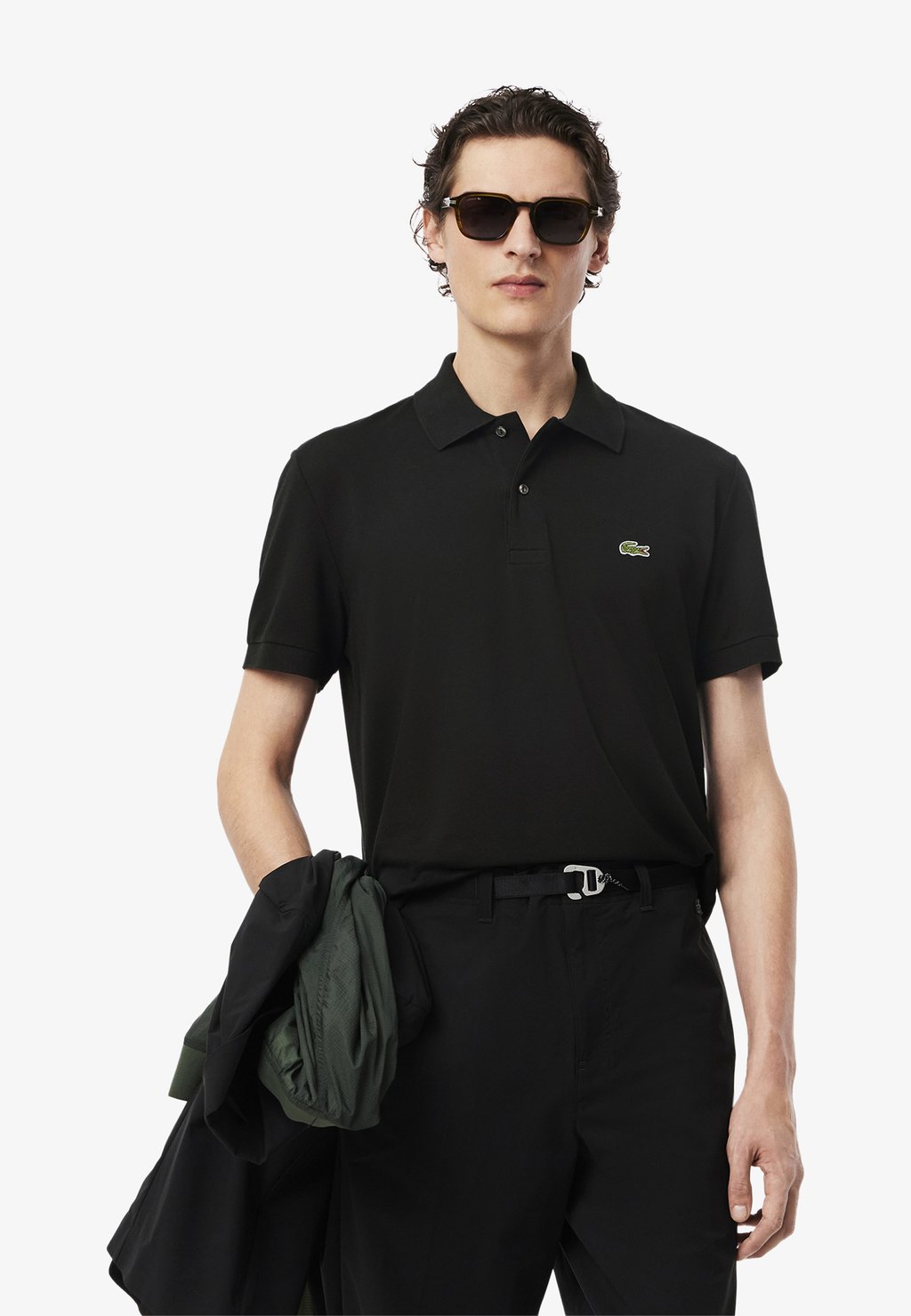 

Поло Lacoste, антрацит
