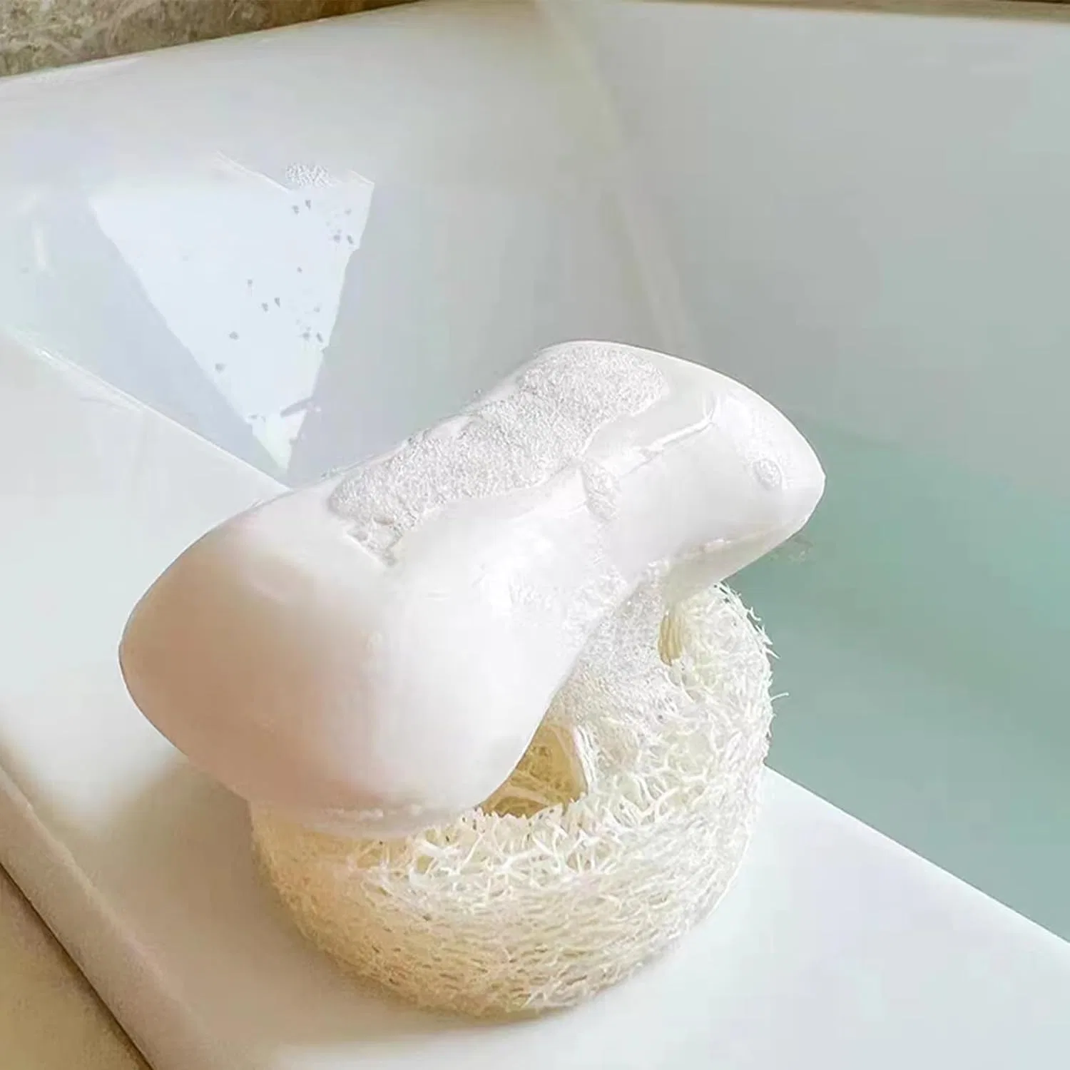 Натуральные диски из люфы для мыловарения, 50 шт. Aetherize — фото 3