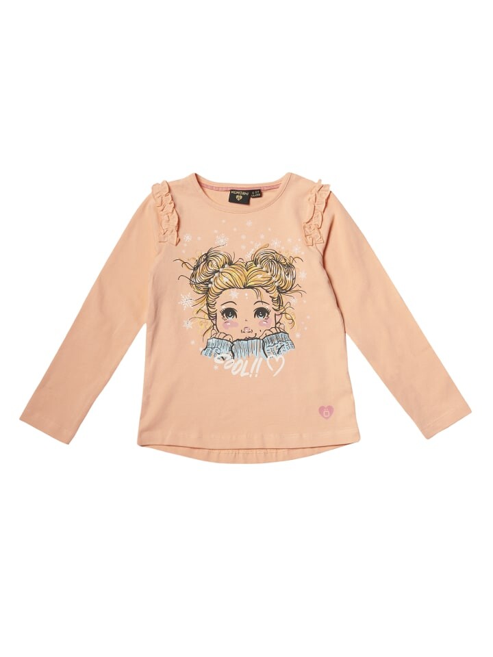 

Футболка KOROSHI LANGÄRMELIGES MÄDCHEN T SHIRT, цвет lachs