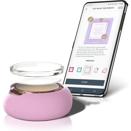 Foreo Youth Junkie Advanced Collection 2.0 UFO-активированная маска для лица Увлажняющая Антивозрастная Красота и уход за собой Коллаген и Оливковое масло Все типы кожи Сухая кожа с морщинами — фото 3