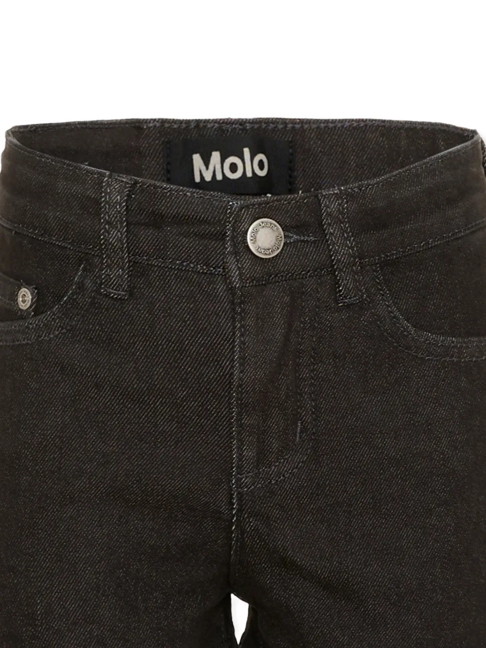 Шорты с шлевками для ремня и нашивкой с логотипом Molo, черный — фото 3