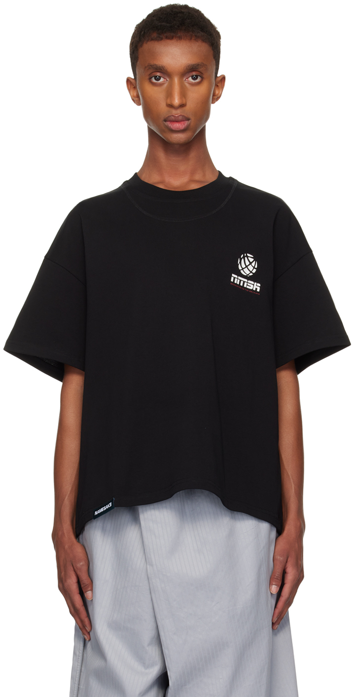 

Футболка NESAKE Black Duncan Oversize NSK NAMESAKE