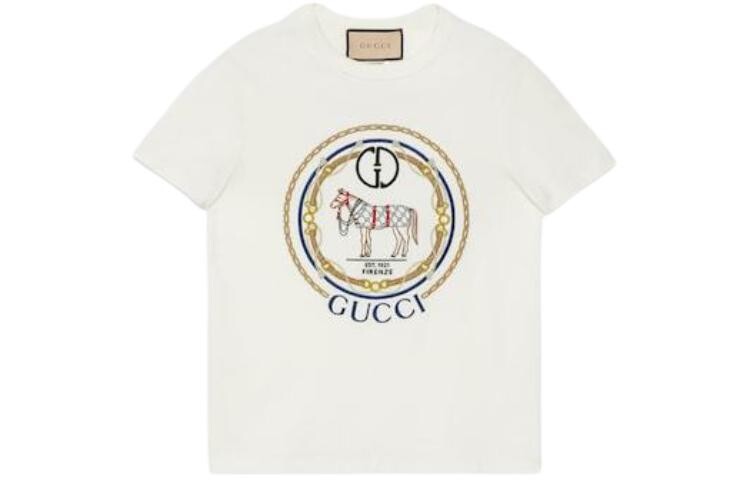 

Футболка женская Gucci, светло-бежевый