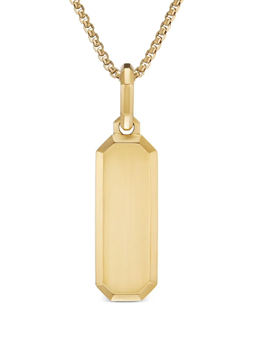 

Подвеска Streamline из желтого золота (39 мм) David Yurman, золотой