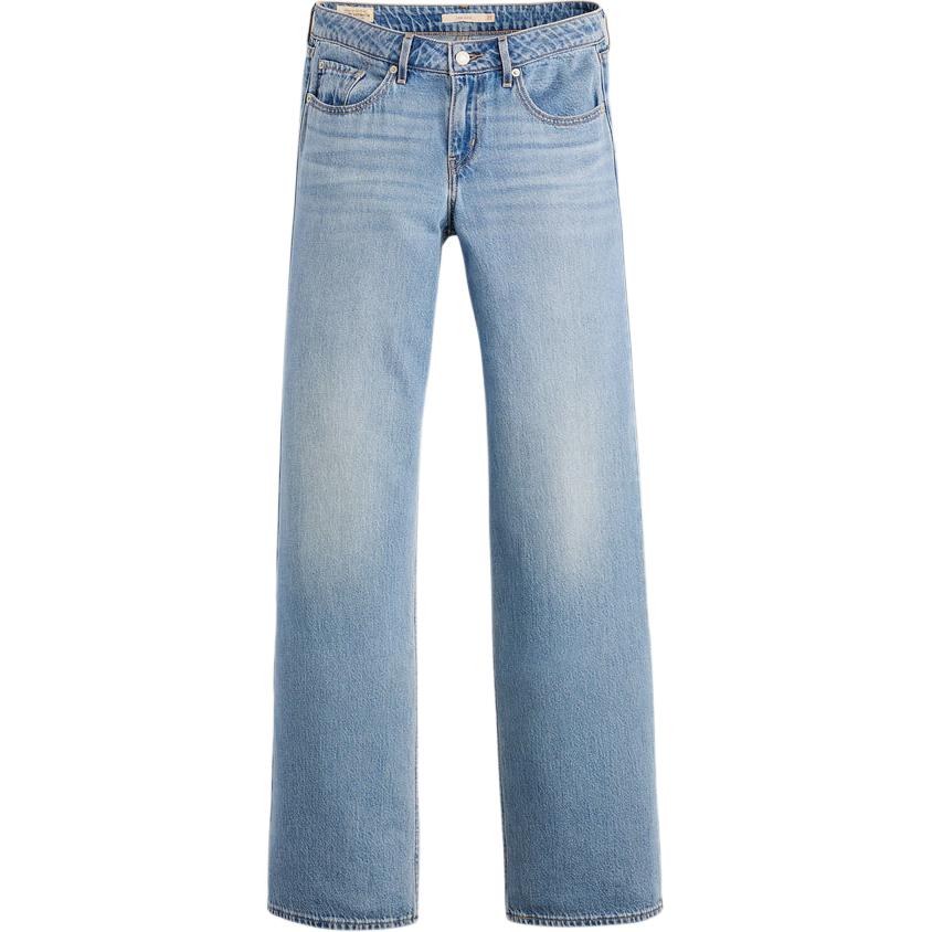 

Levis Джинсы женские светло-голубые умеренно широкие