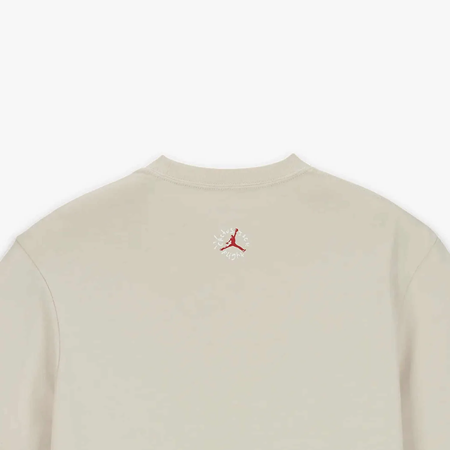 Футболка с принтом Travis Scott Flight Jordan, Apricot — фото 4