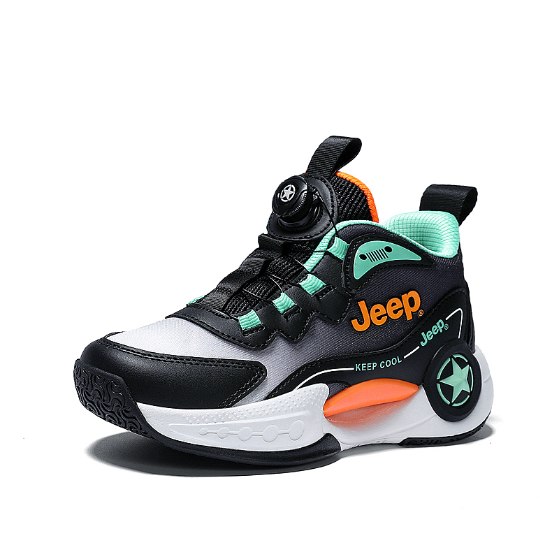 Jeep Кроссовки детские баскетбольные low top Black Moon Elves Kids' — фото 4